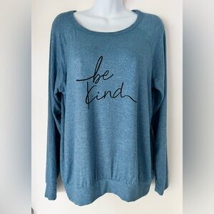 BUFFALO David Bitton Be Kind Crew Neck Sweater M NEW!